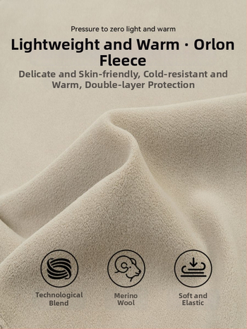 Muški sweatshirt Oyster Knit poliester 91–95%, okrugli izrez bez ovratnika, širok kroj, zimski model