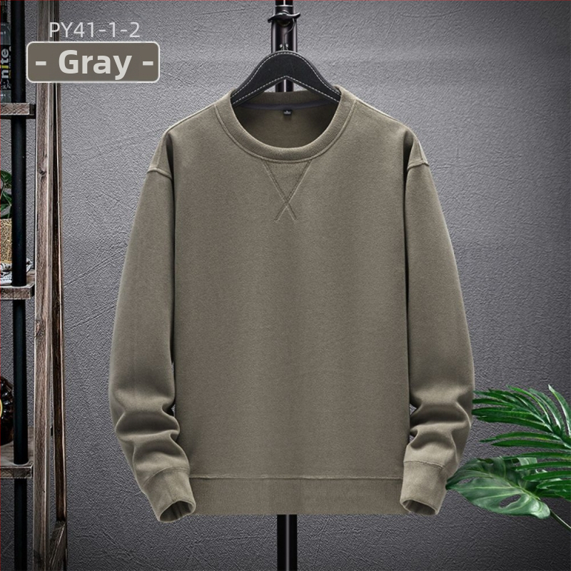 Muški sweatshirt Oyster Knit poliester 91–95%, okrugli izrez bez ovratnika, širok kroj, zimski model