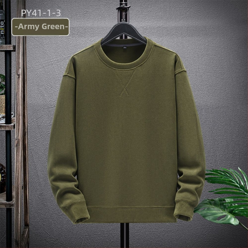 Muški sweatshirt Oyster Knit poliester 91–95%, okrugli izrez bez ovratnika, širok kroj, zimski model
