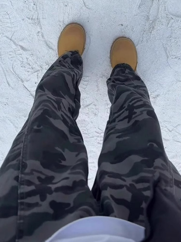 Pánske džínsy s rovným strihom, bavlna, fleecová podšívka, zips