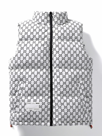 Zimná vesta s kapucňou, bez rukávov, stojací golier, zips, hrubý polyestrový materiál