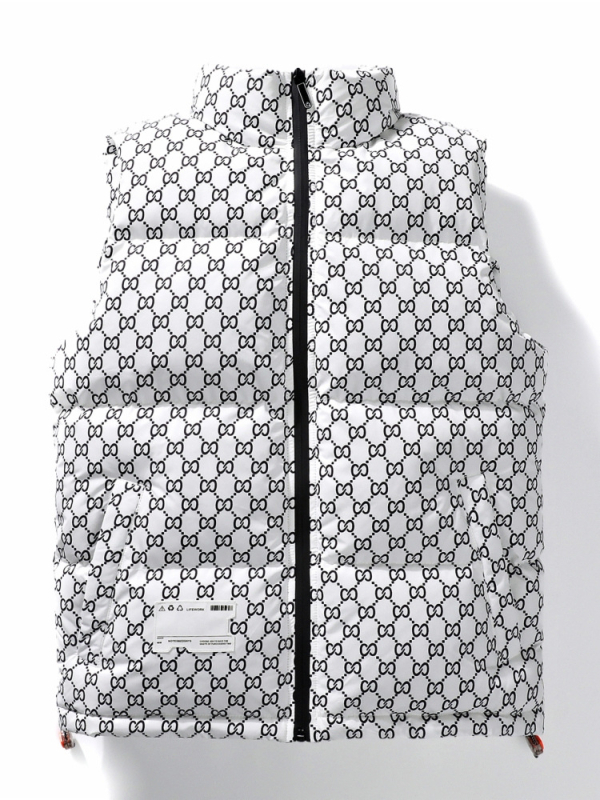 Zimná vesta s kapucňou, bez rukávov, stojací golier, zips, hrubý polyestrový materiál