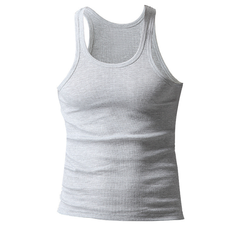 Tank top s prugama, slobodan kroj, bez rukava, poliester 95% tkanina