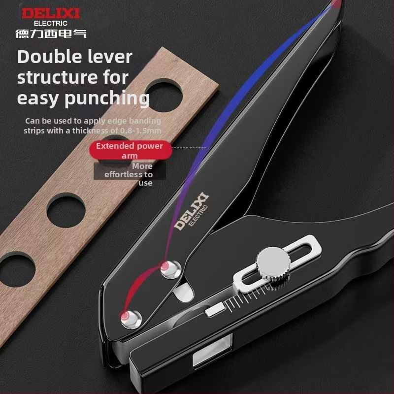 Delixi kliešte na okraje pre ekologické dosky – nástroj na vytváranie otvorov, 0,26 kg