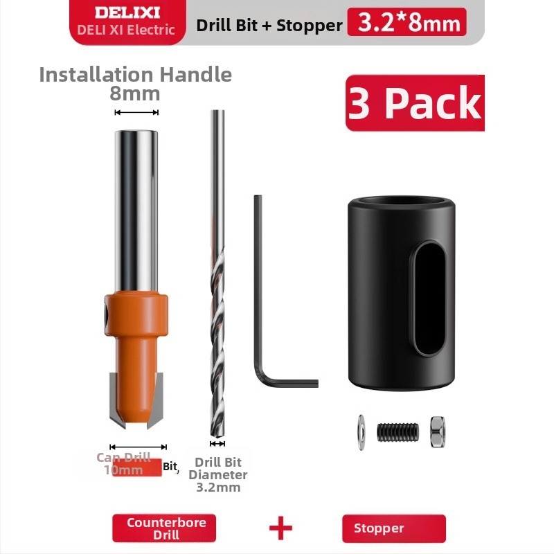 Delixi kliešte na okraje pre ekologické dosky – nástroj na vytváranie otvorov, 0,26 kg