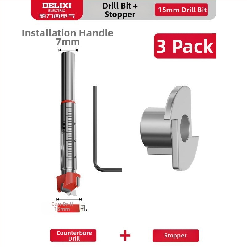 Delixi kliešte na okraje pre ekologické dosky – nástroj na vytváranie otvorov, 0,26 kg