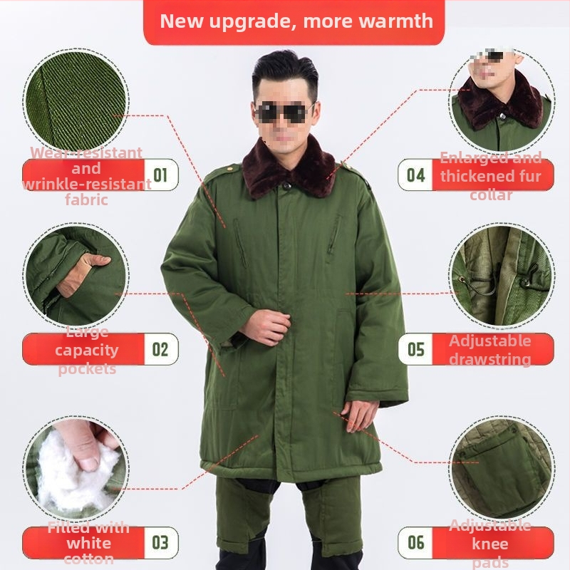 Dlhý kabát, kórejská verzia, voľný strih, corduroy látka, hlavná tkanina: ľan, obsah < 10%