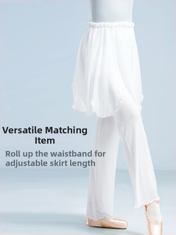 Baleto sijonas moterims, sluoksniuotos šifono sijonai su žiedlapių dizainu, kodas YL2534 (audinys: cheminės pluošto mišinys; sudėtis: poliesteris; turinys: 100%)