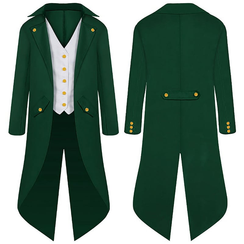 Mantian Yu Srednjovjekovni Frak Kostim - Unisex Set za Dramu, Jacquard Polyester