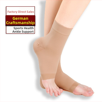 Kompresivne čarape za zaštitu gležnja s podrškom za košarku (Spandex; srednja debljina; zaštita gležnja; košarka)