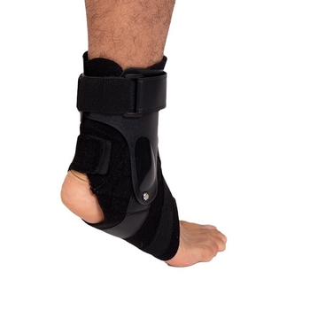 Kompresivni zaštitnik gležnja za odbojku, odrasli, najlon