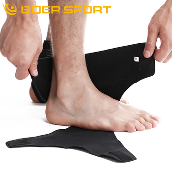 Boer Protecție gleznă pentru sporturi — protecție a gleznei, compresie fixă, potrivit pentru toate sporturile; materiale: OK țesătură, nailon, SBR.