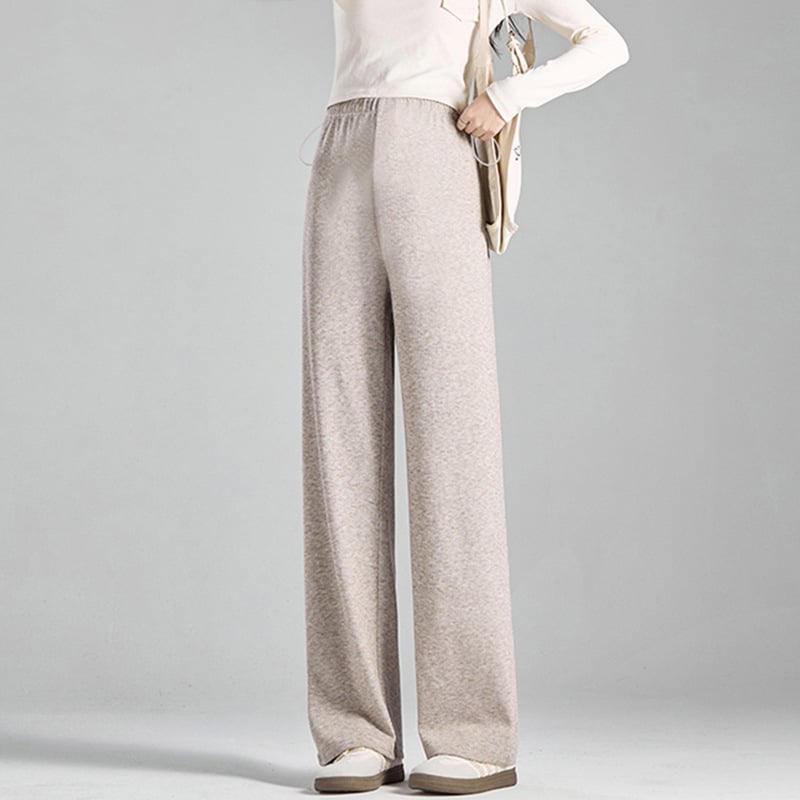 JOYNCLEON Trudničke hlače s širokim krojem, jesen-zima, debela tkanina, duge, podrška za trudnoću