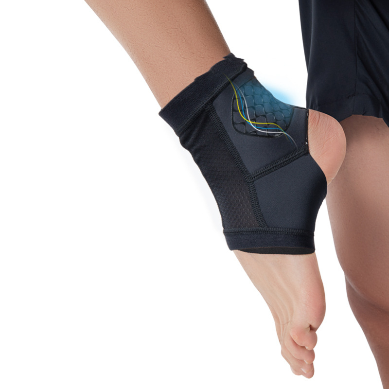 Ortezna gležnja – prozračna zaštita od spandexa za gležanj, za košarku, trčanje i fitness