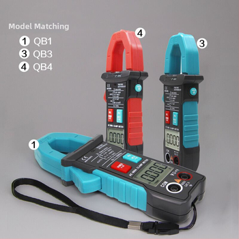 Digitálny klipový ampermeter AC/DC, napätie do 600V, odpor do 40Ω, automatický rozsah, displej 4000