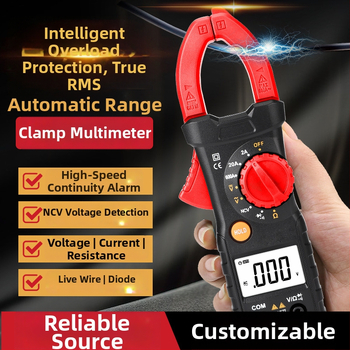 Digitálny klampmetr 3266L, automatický rozsah, viacfunkčný, displej 1999 hodnôt