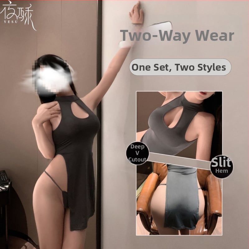 Γυναικείο νυχτερινό φόρεμα cosplay με ανοιχτή πλάτη - πολυεστέρας 90–95% από κύριο ύφασμα, ρόλοι: ναύτης, νοσοκόμα, οικονόμος