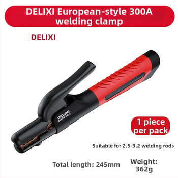 Zváracia spona Delixi, meď, vysokoteplotná, pre zváranie oblúkové, hmotnosť 362 g