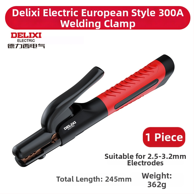 Zváracia spona Delixi, meď, vysokoteplotná, pre zváranie oblúkové, hmotnosť 362 g