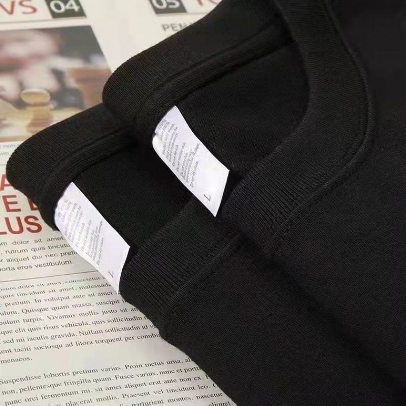 Ženska pamučna majica s dugim rukavima, okrugli izrez, udoban kroj, jednostavan uzorak, 95% pamuk