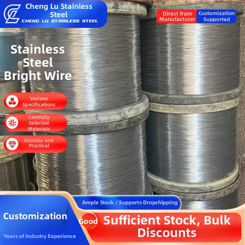 304 nerezová oceľ, mäkký drôt, lesklý povrch, prispôsobiteľné, nie je opracovateľný