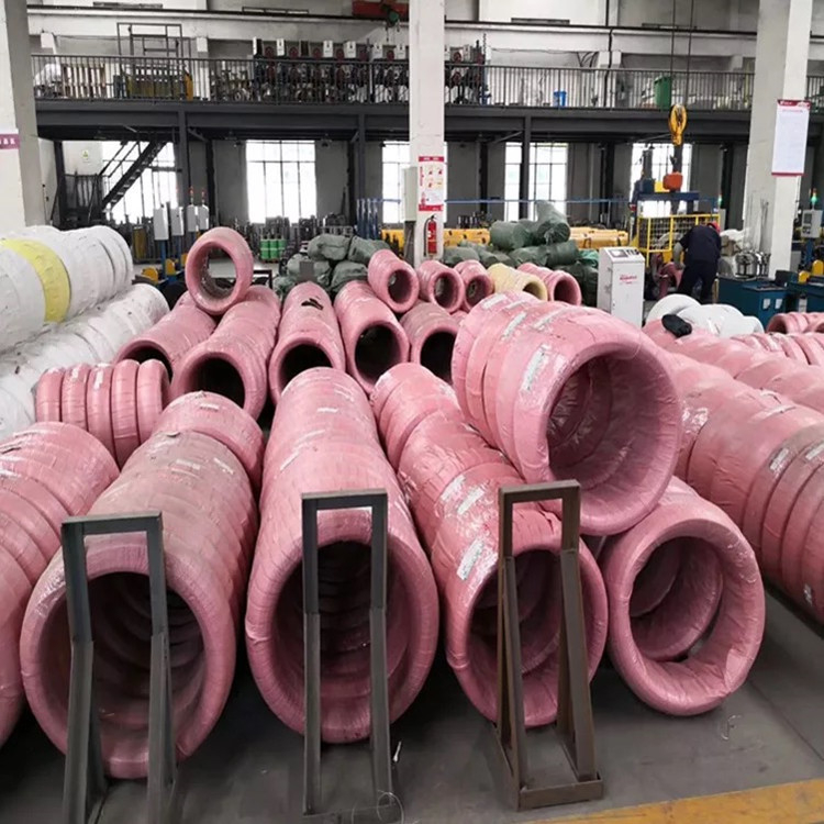 Baosteel nehrdzavejúci oceľový ohybný drôt, zliatiny 316/304/201/202/301, povrch TR, prispôsobiteľný, hlboké spracovanie