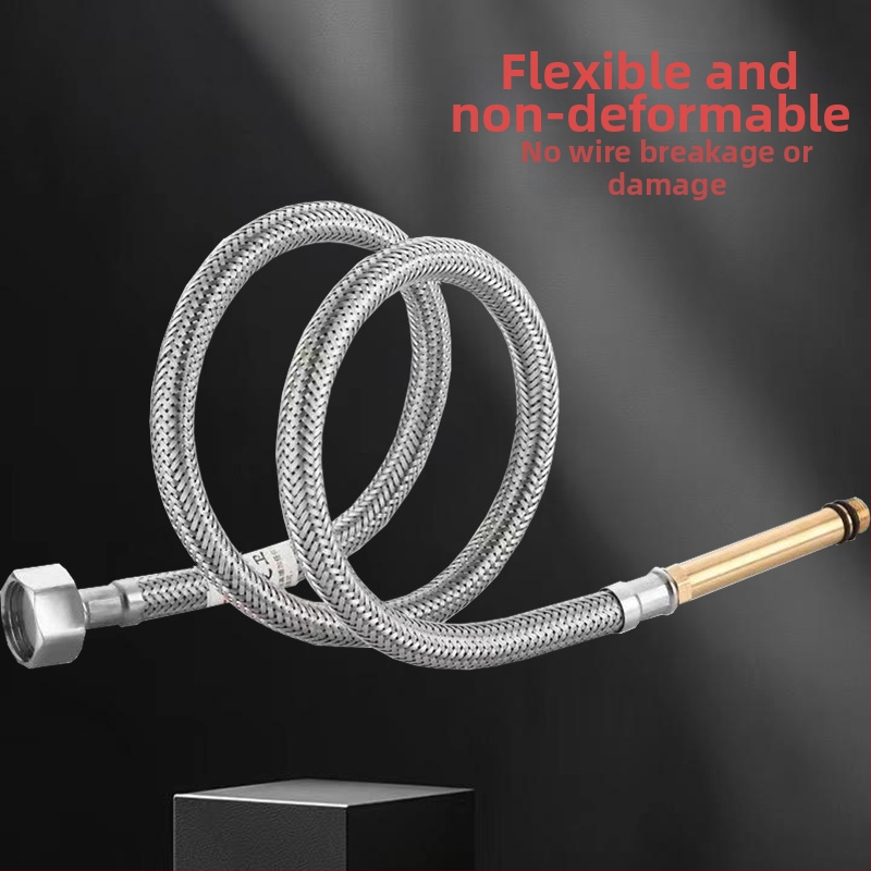 Potrubie vstupu vody pre faucet - 304 nerezová oceľ - závitové spojenie - menovitý tlak 1.6 - Štýl: Moderná jednoduchosť