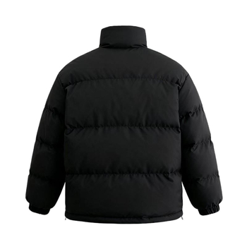 Vyrų žieminė kardiganinė striukė su poliesterio užpildymu, užtrauktukas, stovinti apykaklė, šoninės kišenės