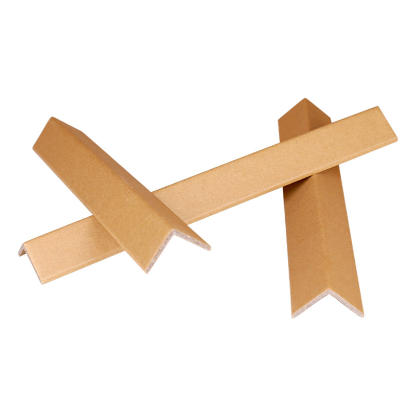 L-tvarovaný papierový ochranný roh, materiál: kraftový papier + gáza papier, proces: ochrana rohu papierom, značka Brown Shuo, pôvod: Shandong Zibo