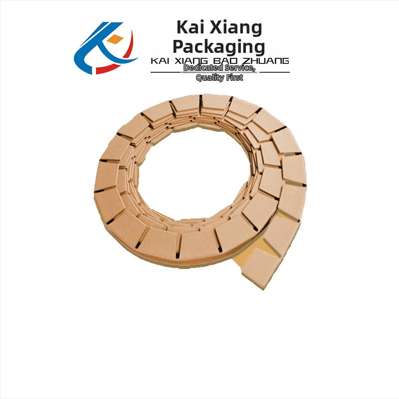 L-tvarovaný rohový ochranný prvok z kraftového papiera, Kaixiang, na zákazku, s potlačeným logom