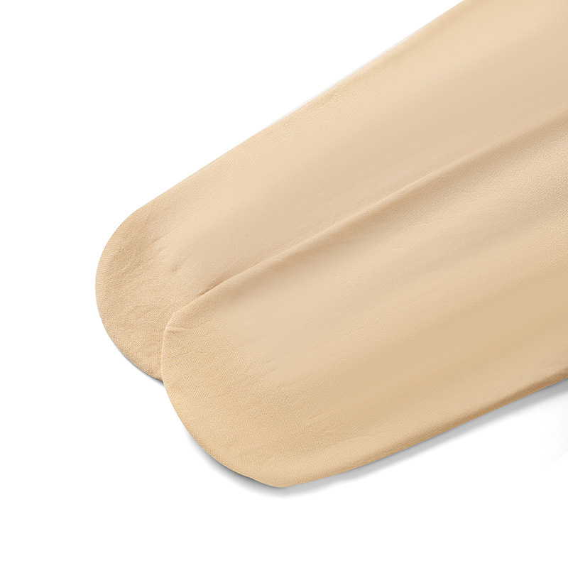 Deti lesklé tanečné ponožky s nohou | Zamatový materiál; 88% nylon; jednofarebný vzor; tenké; tvarovanie, proti trenímu