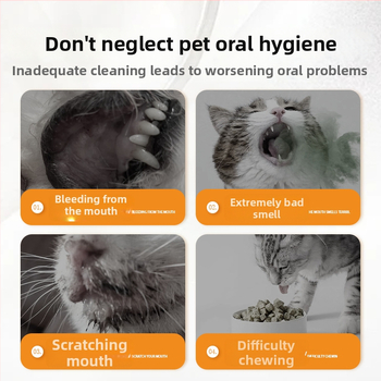 sprej na ústnu hygienu pre domáce zvieratá – pre mačky a psy, antibakteriálny a protizápalový, svieži dych, odstraňuje zubný kameň a škvrny, starostlivosť o ďasná