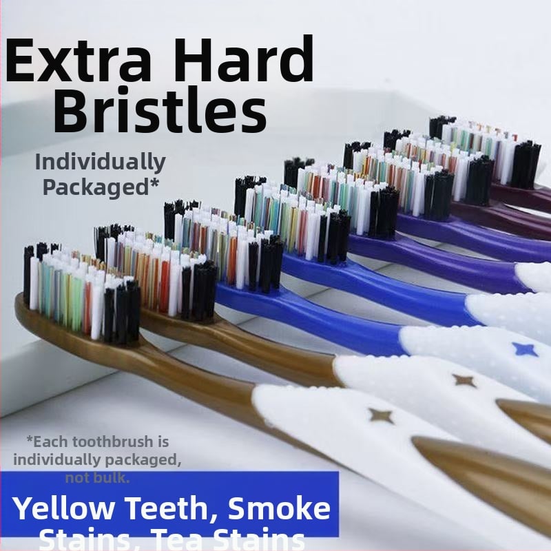 Četkica za zube s tvrdim vlaknima – opća namjena, ručna, model: tvrda vlakna, brenda Nona