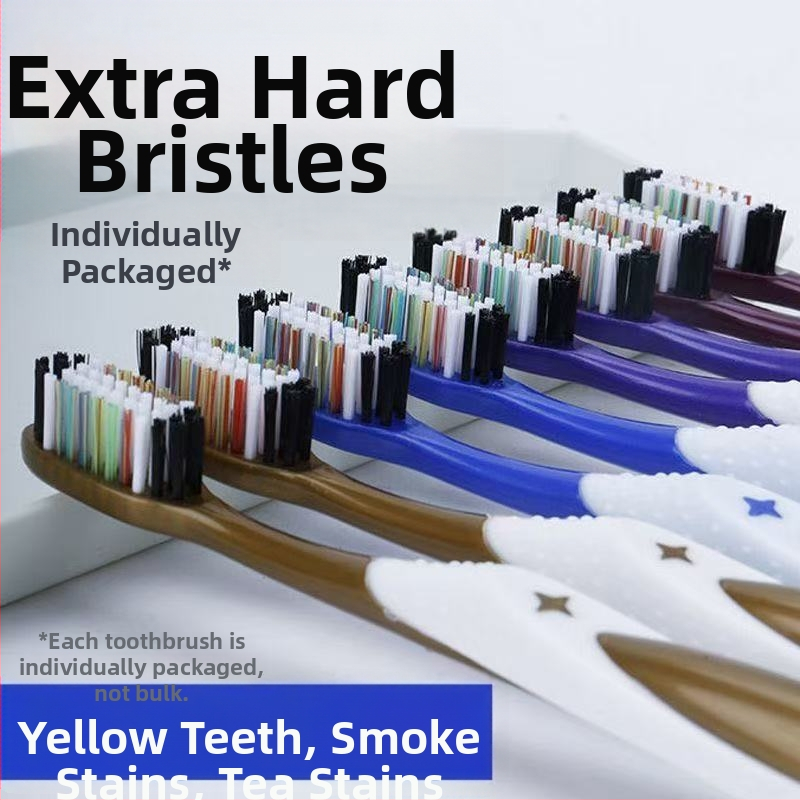 Četkica za zube s tvrdim vlaknima – opća namjena, ručna, model: tvrda vlakna, brenda Nona