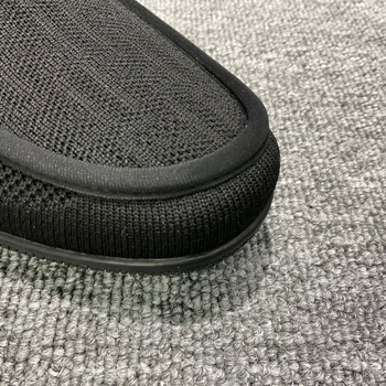 Мъжки лоуфъри с мрежеста горна част, Slip-On закопчаване, кръгла носна част, нисък профил, гумирана подметка