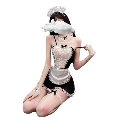 Set de lenjerie pentru rol de menajeră - plasă, 70–80% Spandex, pentru femei, primăvara 2022