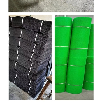 Plasă plastic protectivă pentru creșterea animalelor și protecția balconului, material polietilenă