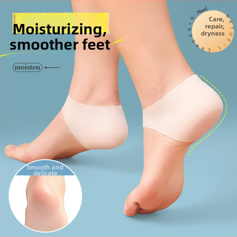 Silikónové návleky na päty – hydratačné ošetrovacie ponožky pre ženy (Značka Pengyi; Model CBHJT; Materiál: Iné; Ročné obdobia: Celý rok; Štýl: Bežný / Denný)