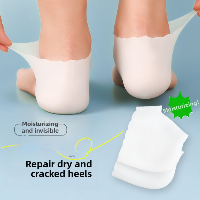 Silikoninės kulno apsaugos rankovės – drėkinančios pėdų priežiūros kojinės moterims (Prekės ženklas: Pengyi; Modelis: CBHJT; Medžiaga: Kitas; Sezonos: Visus metus; Stilius: Įprastas / Kasdieninis)