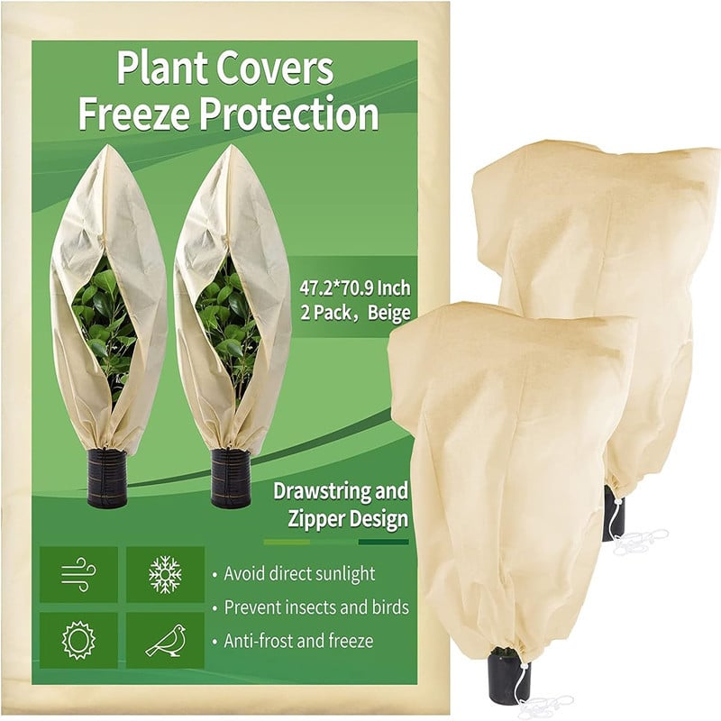 Protecție împotriva înghețului pentru plante, țesătură nețesută izolantă, iarnă, marca Xitong