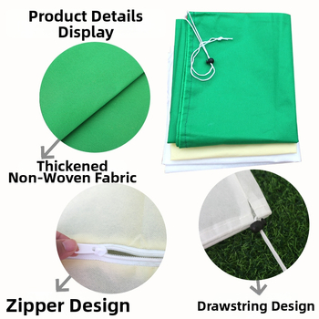 Ochranný kryt proti mrazu pre rastliny — polypropylén, pre záhradné rastliny a kvetináče, možnosť prispôsobenia