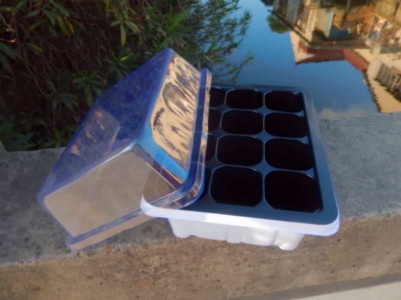 Kutija za sadnice, 12 rupa, plastična, Hui Meishi