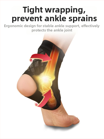 Protecție gleznă pentru sport - ultra-subțire, respirabilă, compresie fixă, prevenire entorse, potrivită pentru baschet și alergare/antrenament