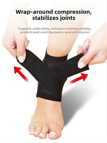 Protecție gleznă pentru sport - ultra-subțire, respirabilă, compresie fixă, prevenire entorse, potrivită pentru baschet și alergare/antrenament