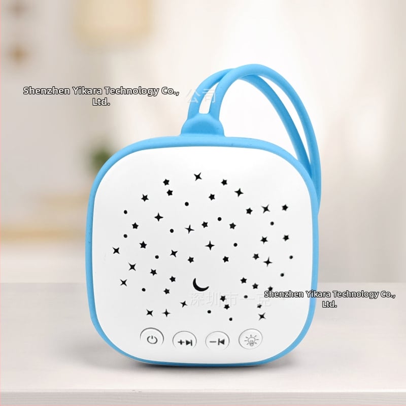 Prenosné zariadenie na spanie pre bábätká s bielym šumom a hudbou — bez displeja, verzia s nabíjaním, bez vstavaných batérií