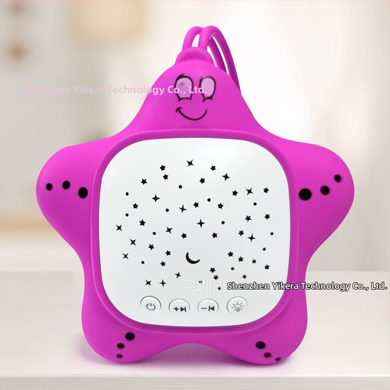 Prenosné zariadenie na spanie pre bábätká s bielym šumom a hudbou — bez displeja, verzia s nabíjaním, bez vstavaných batérií