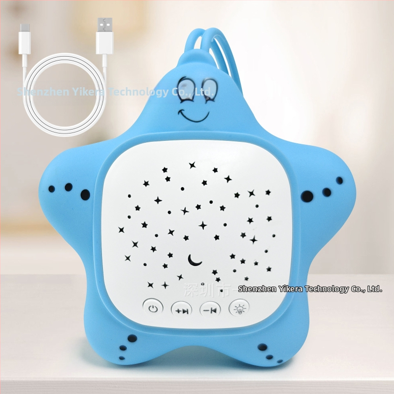 Prenosné zariadenie na spanie pre bábätká s bielym šumom a hudbou — bez displeja, verzia s nabíjaním, bez vstavaných batérií