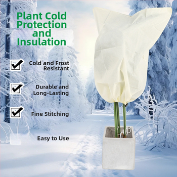 Sac de plantare din plastic – protecție împotriva înghețului pentru pomi fructiferi