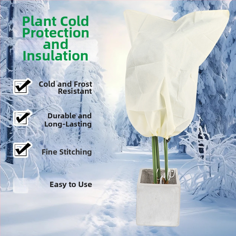 Sac de plantare din plastic – protecție împotriva înghețului pentru pomi fructiferi