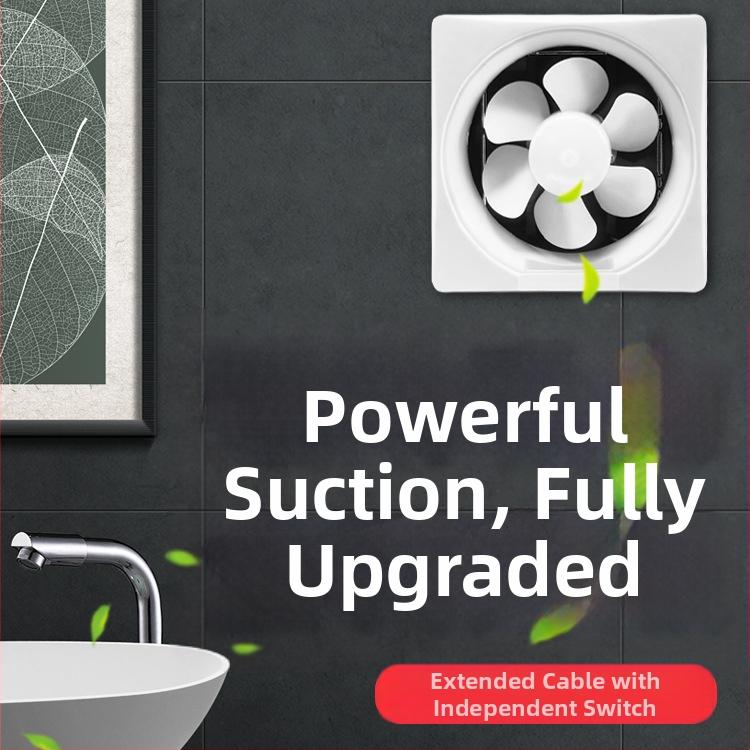 Langų tipo žaliuzių išmetimo ventiliatorius – 230x230 mm, 220V, 50Hz, Pakabinamas montavimas